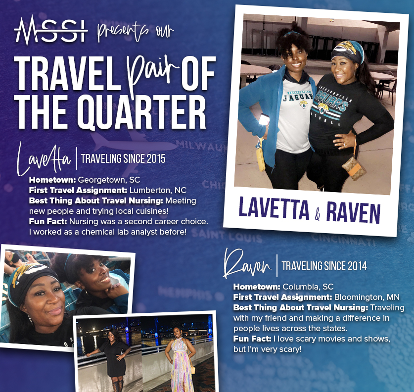 Travelers of the Quarter Raven and Lavetta