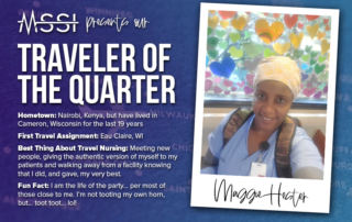 Traveler of the Quarter - Maggie Hester