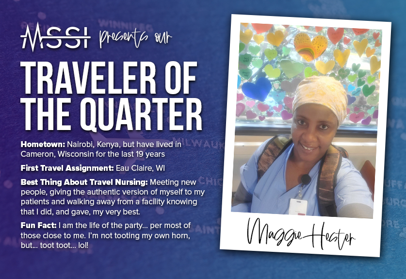 Traveler of the Quarter - Maggie Hester