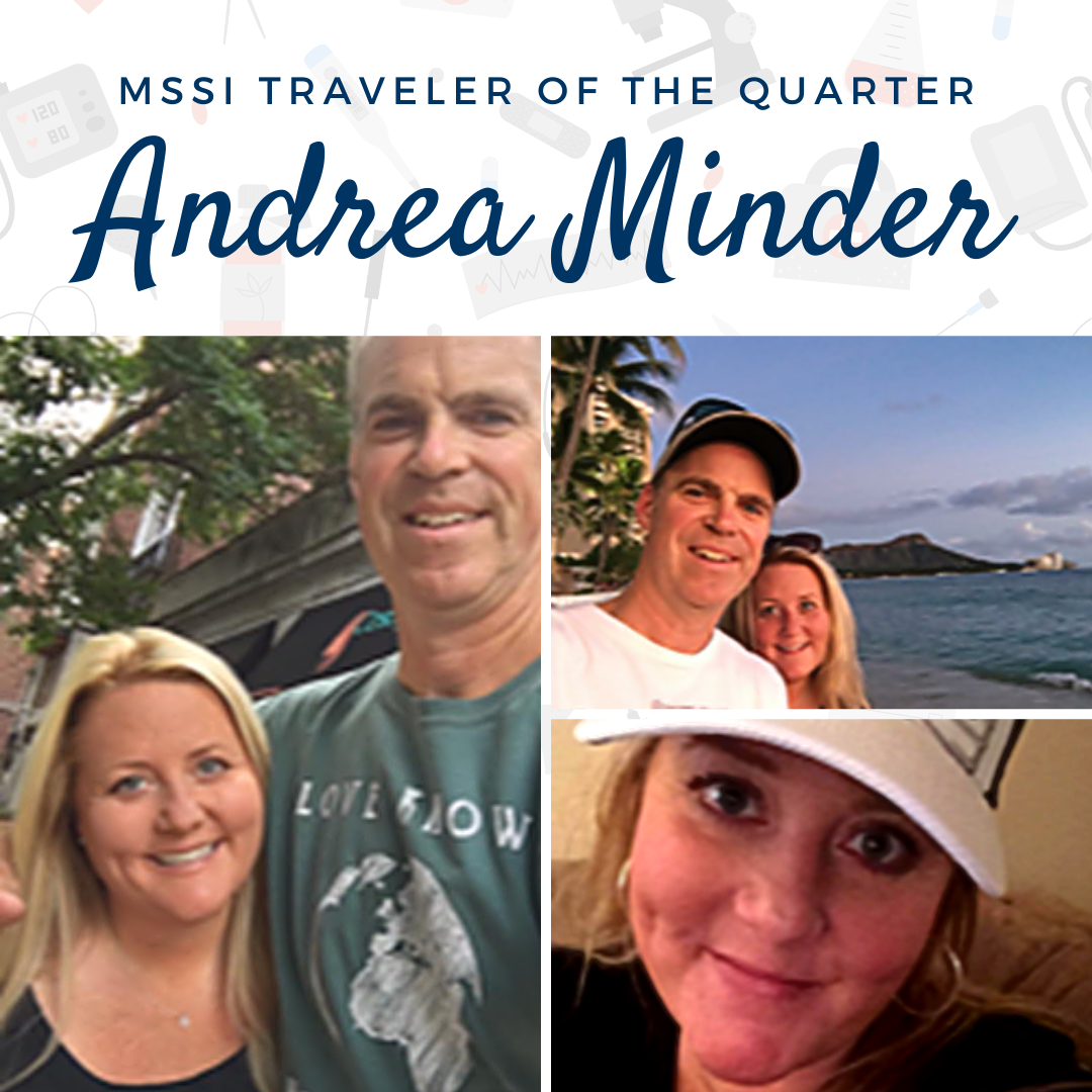 MSSI Traveler of the Quarter Andrea Minder